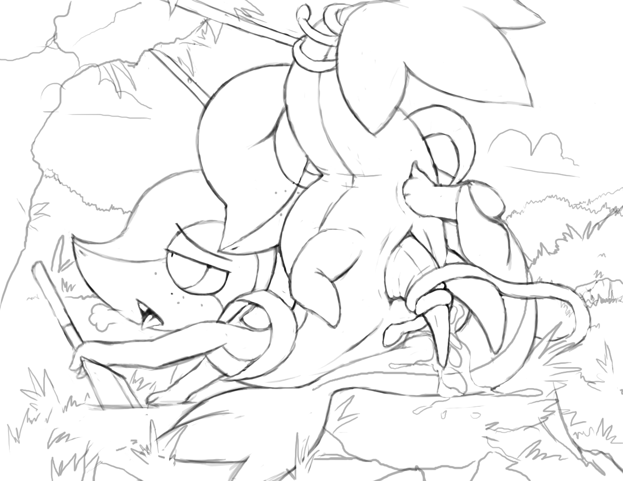 Rule34 – If it exists, there is porn of it / tricksta, snivy / 146988