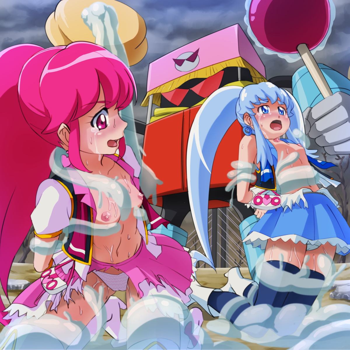 Rule34 – If it exists, there is porn of it / aino megumi, cure lovely, cure princess, saiark, shirayuki hime / 147237