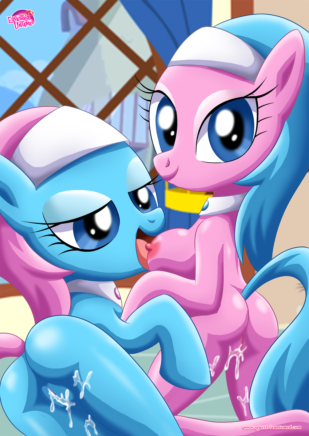 Rule34 – If it exists, there is porn of it / aloe (mlp), lotus (mlp) / 147493