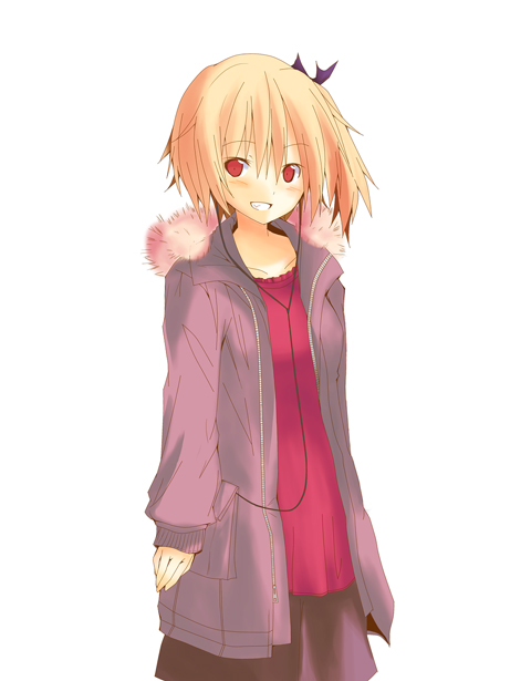 huei nazuki, flandre scarlet, touhou, 1girl, alternate costume, casual, contemporary, female focus, solo