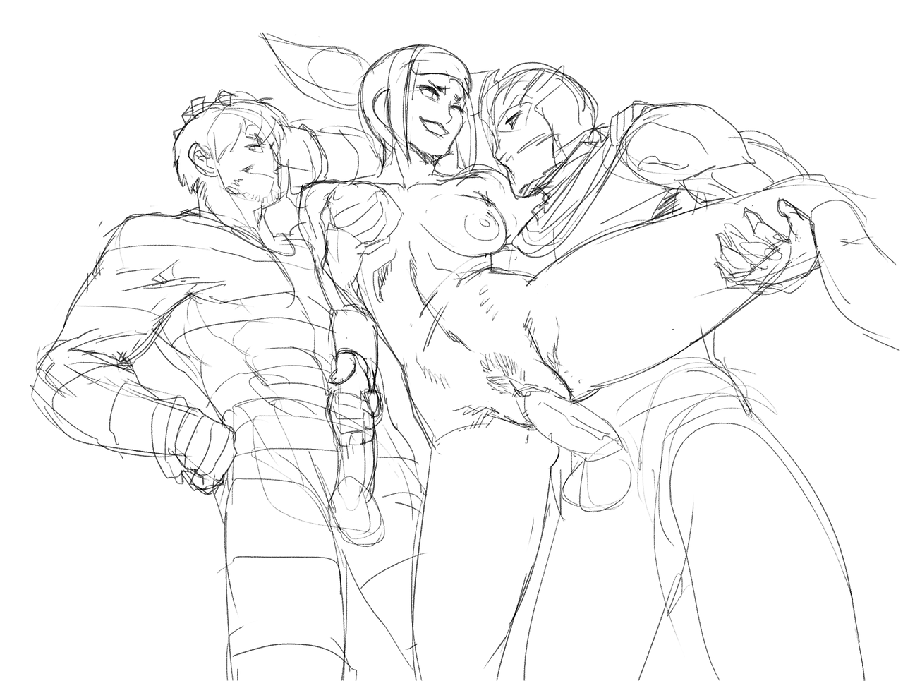 Rule34 – If it exists, there is porn of it / drgnpnch, character request, cody travers, juri han / 147857