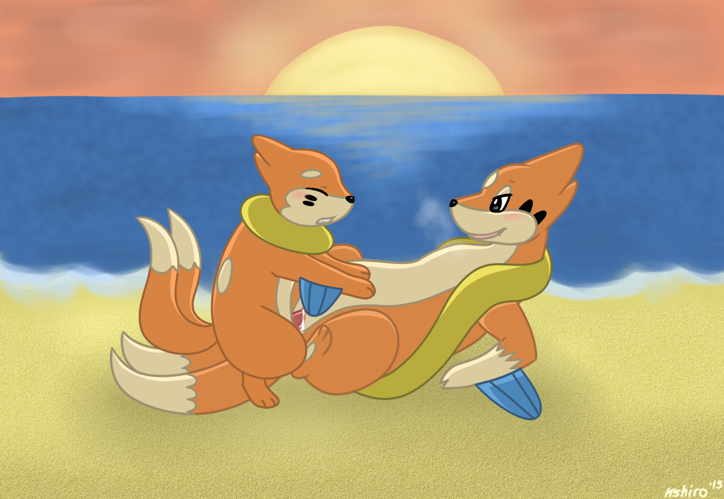 Rule34 – If it exists, there is porn of it / kyoushiro, buizel, floatzel / 147909