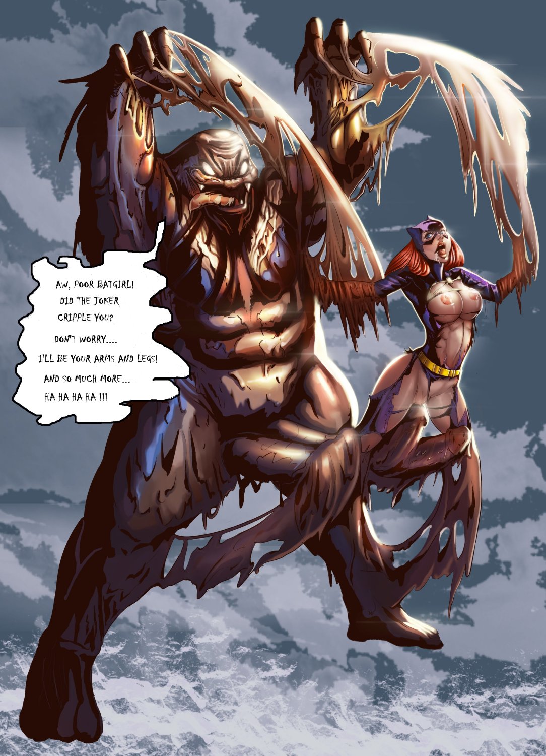 Rule34 – If it exists, there is porn of it / mitgard-knight, barbara gordon, batgirl, clayface / 148088