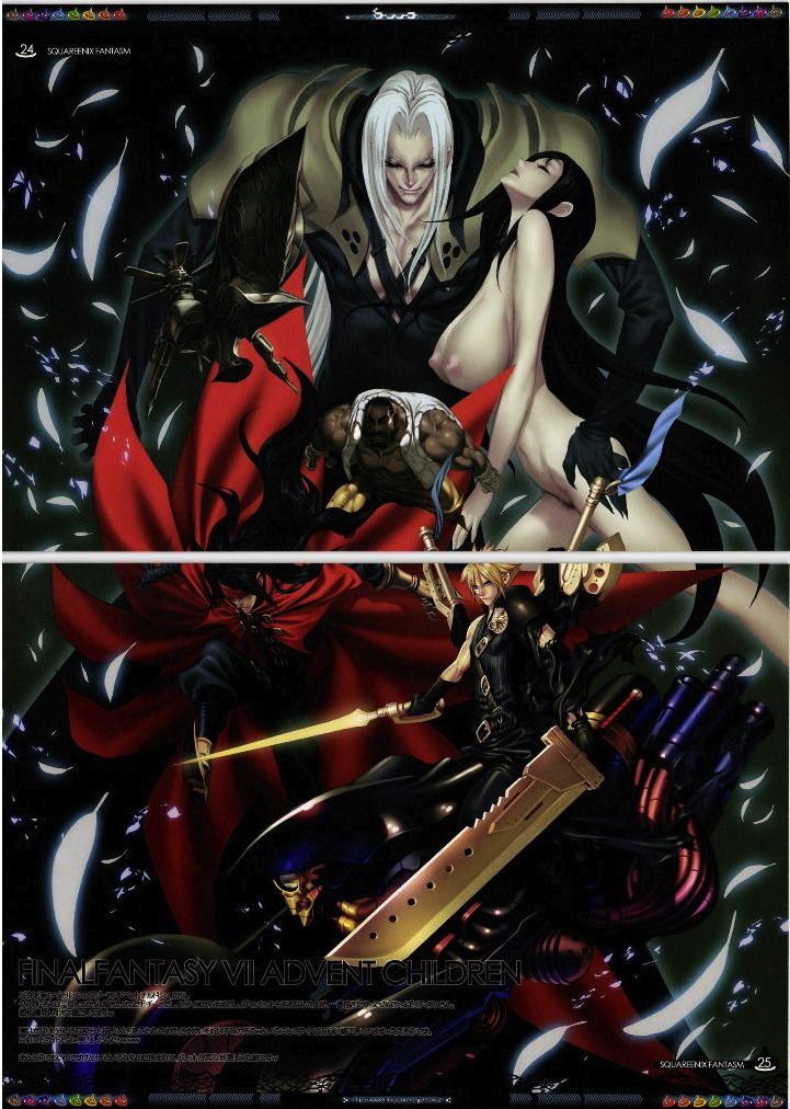 Rule34 – If it exists, there is porn of it / cloud strife, sephiroth, tifa lockhart, vincent valentine / 148109