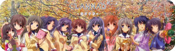 hitode, fujibayashi kyou, fujibayashi ryou, furukawa nagisa, furukawa sanae, ibuki fuuko, ibuki kouko, ichinose kotomi, miyazawa yukine, sagara misae, sakagami tomoyo, sunohara mei, clannad, key (company), silver hair, third-party edit, 00s, 6+girls, banner, blue eyes, blue hair, book, brown eyes, brown hair, cat, cherry blossoms, key, key girls fc, multiple girls, ribbon, sakura tree, siblings, sisters, smile, starfish, twins, yellow eyes