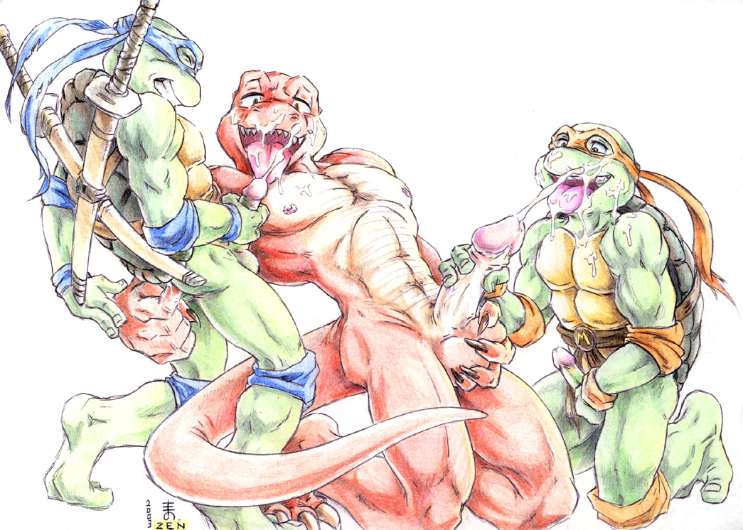 Rule34 – If it exists, there is porn of it / zen, leonardo, michelangelo / 148464