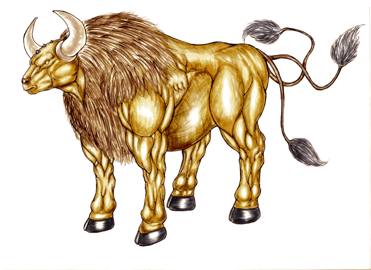 buukakka, tauros, nintendo, pokemon, full body, gen 1 pokemon, horns, muscular, no humans, pokemon (creature), simple background, solo, standing, tail, white background, yellow eyes