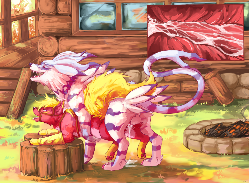 Rule34 – If it exists, there is porn of it / isisdejohto, garurumon / 148820