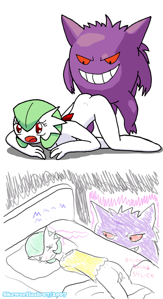 Rule34 – If it exists, there is porn of it / skewerflash, gardevoir, gengar / 149066