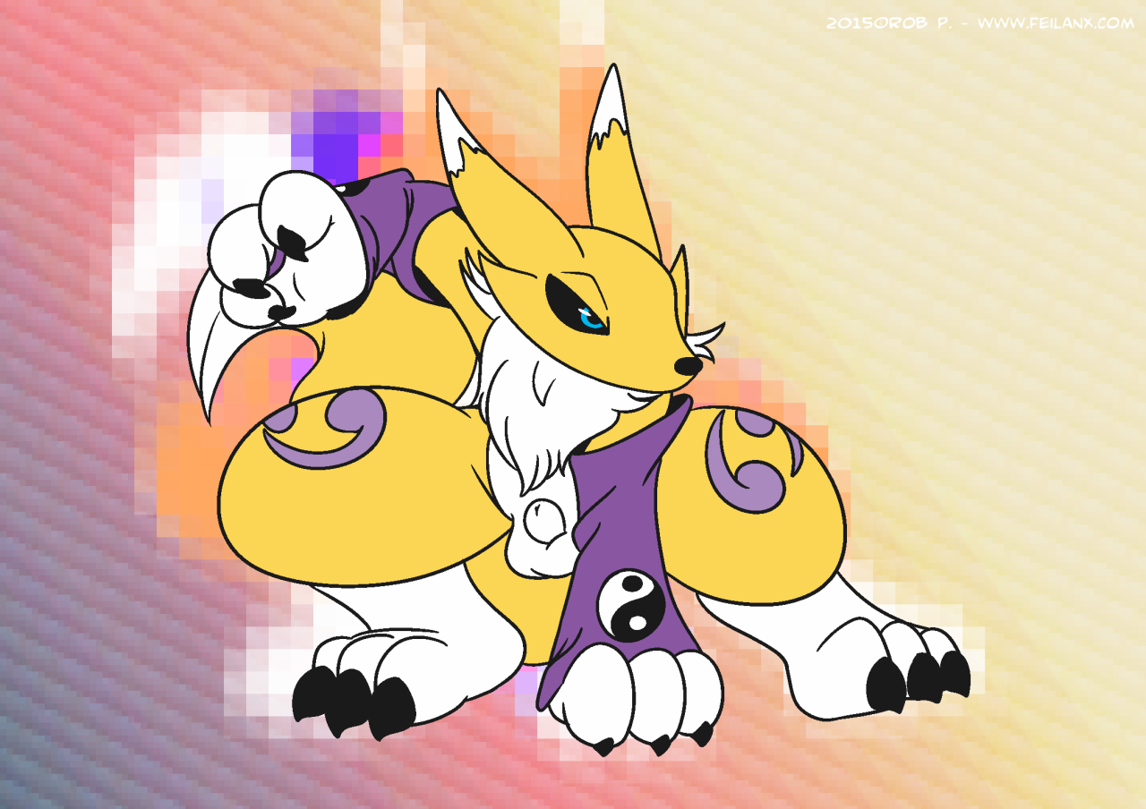 Rule34 – If it exists, there is porn of it / mrpandragon, renamon / 149504