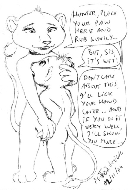 Rule34 – If it exists, there is porn of it / asthexiancal, hunter (father of the pride), sierra (father of the pride) / 149572