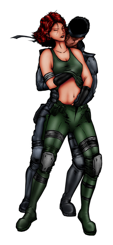 Rule34 – If it exists, there is porn of it / meryl silverburgh, solid snake / 150178