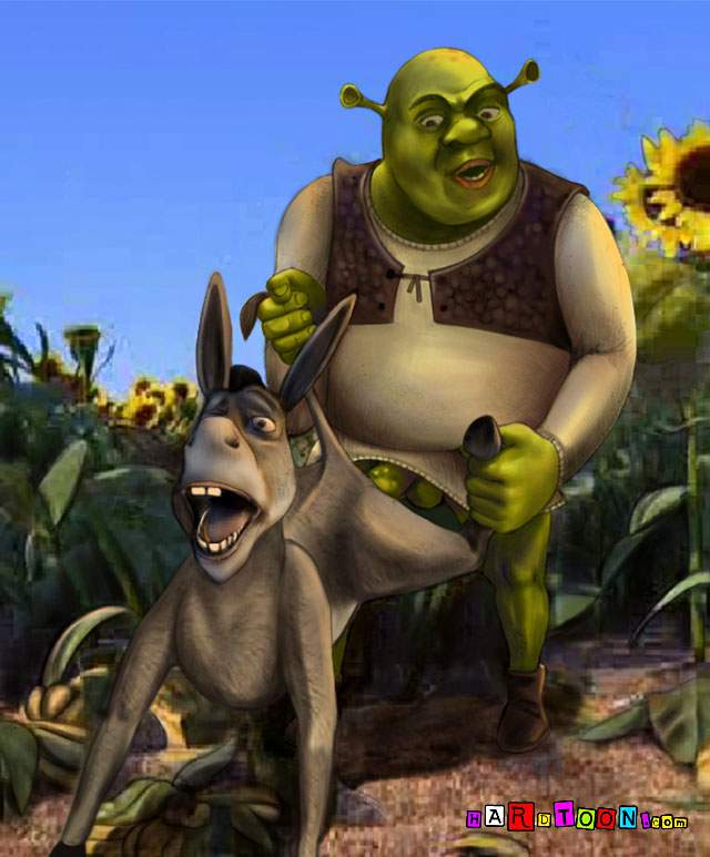 Rule34 – If it exists, there is porn of it / donkey (shrek), shrek (character) / 150471