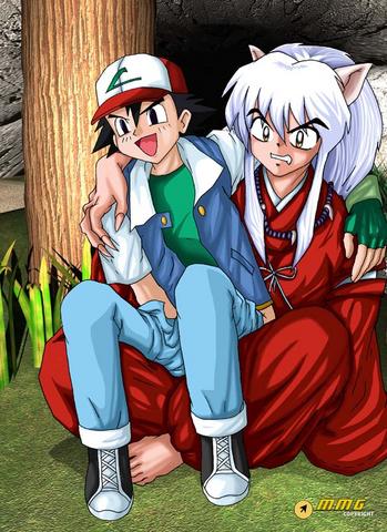Rule34 – If it exists, there is porn of it / mmario grant, inuyasha (character), satoshi (pokemon) / 150614