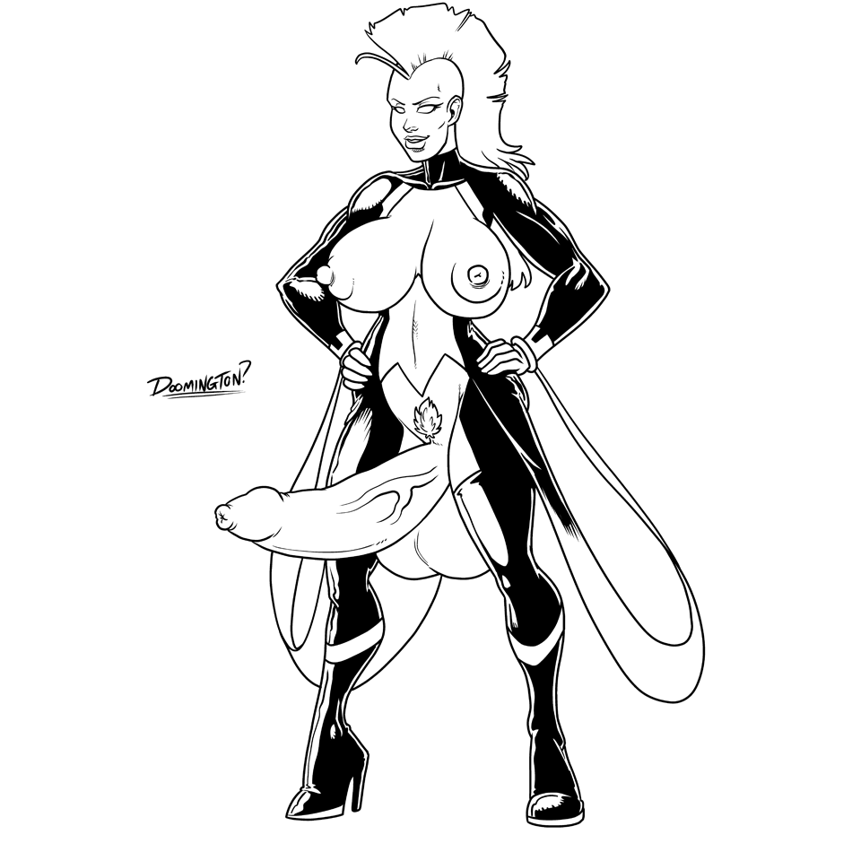 Rule34 – If it exists, there is porn of it / doomington, ororo munroe, storm / 150637