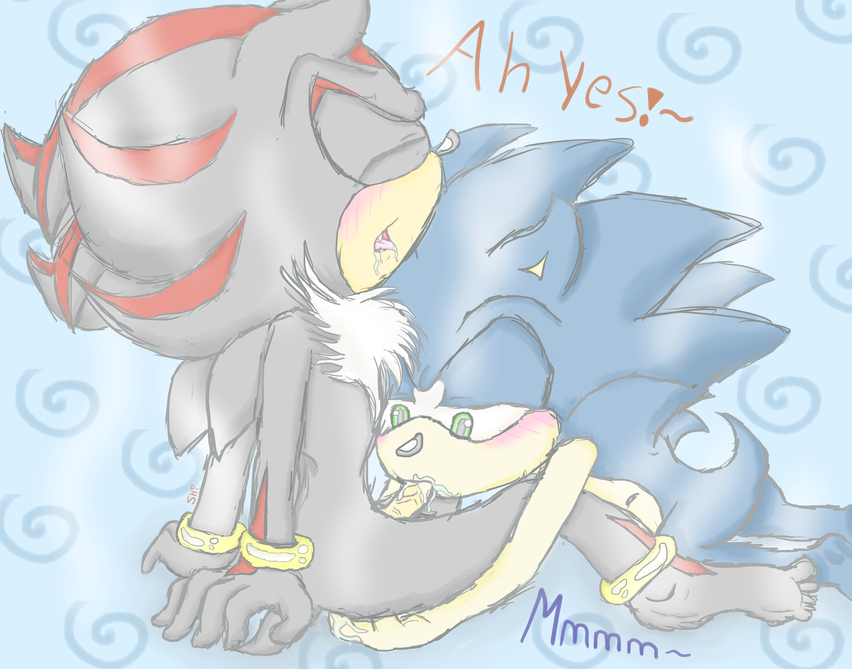 Rule34 – If it exists, there is porn of it / unknown artist, shadow the hedgehog, sonic the hedgehog / 150810