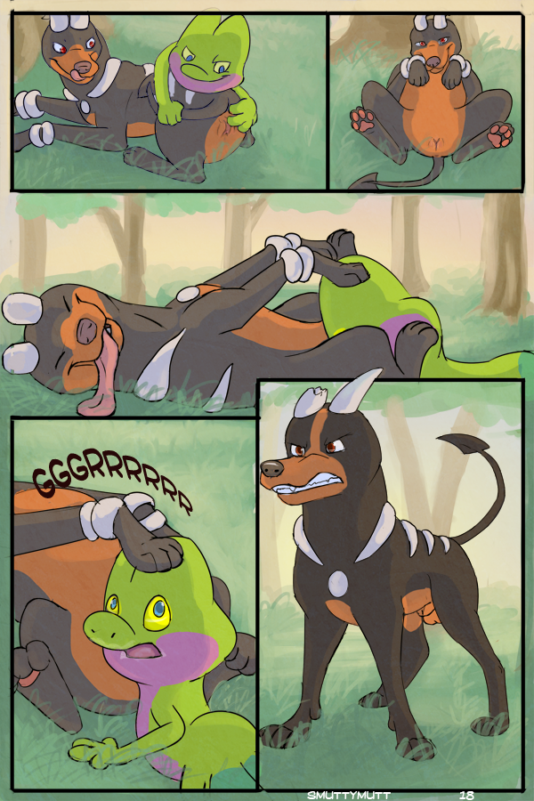 Rule34 – If it exists, there is porn of it / smuttymutt, houndoom, treecko / 150829