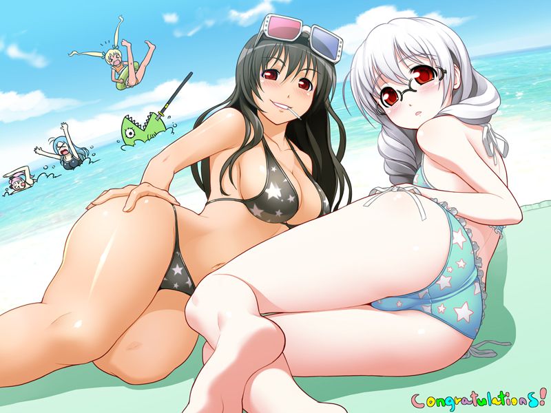 arided, mira (sumaga), spica (sumaga), sumaga, game cg, tagme, 5girls, multiple girls