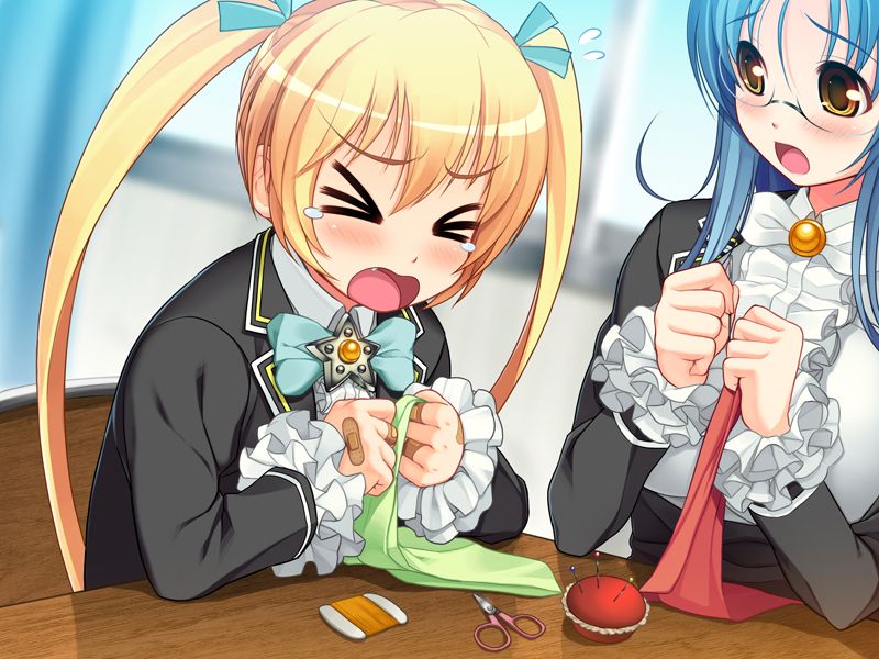 tsuji santa, nitroplus, sumaga, game cg, tagme, 2girls, multiple girls