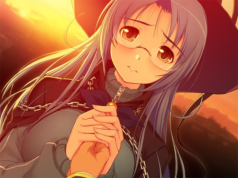 nitroplus, sumaga, game cg, tagme, 1girl, male hand