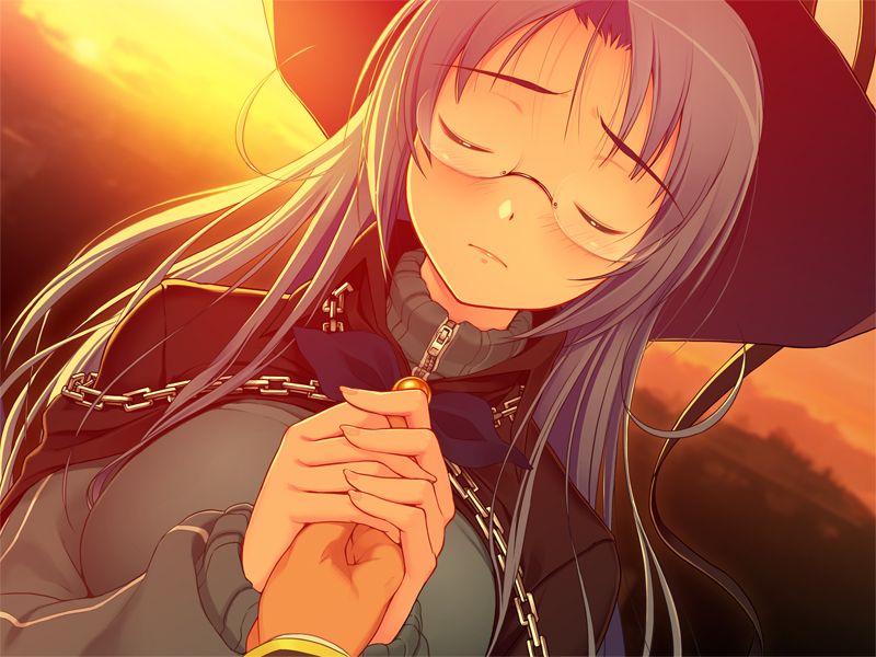 nitroplus, sumaga, game cg, tagme, 1girl, male hand
