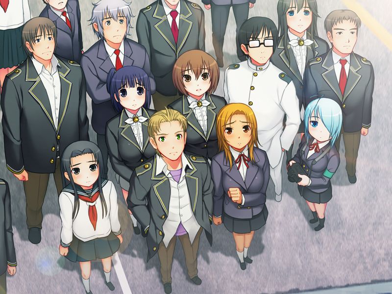 nitroplus, sumaga, game cg, tagme, 6+boys, 6+girls, multiple boys, multiple girls