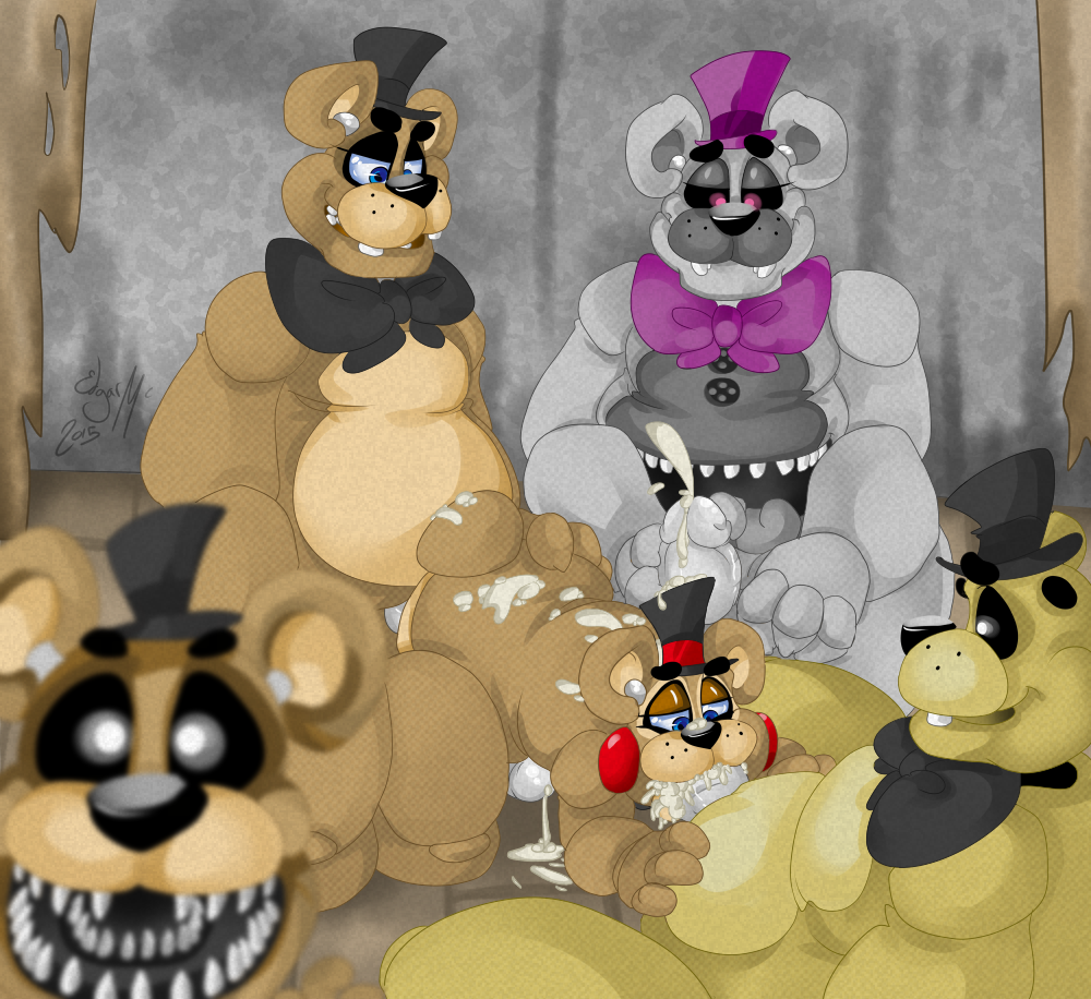 Rule34 – If it exists, there is porn of it / frots, freddy (fnaf), golden freddy, nightmare fredbear (fnaf), toy freddy (fnaf) / 152233