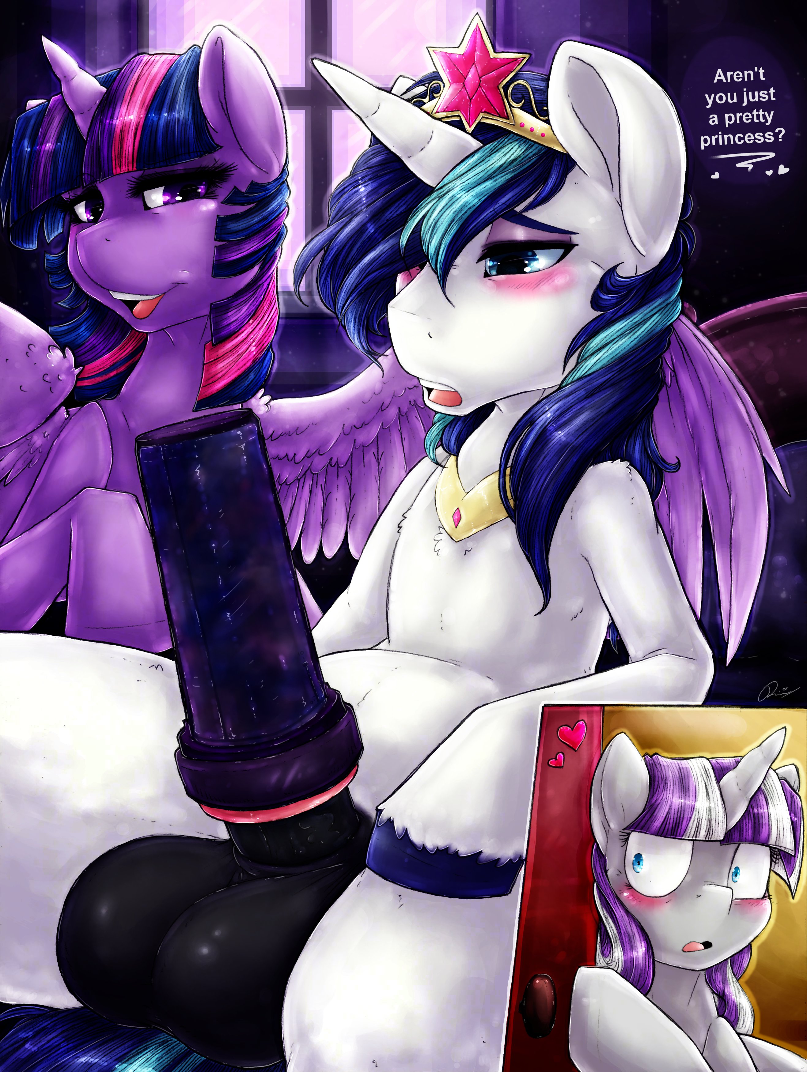 Rule34 – If it exists, there is porn of it / dimwitdog, shining armor (mlp), twilight sparkle (mlp) / 152251