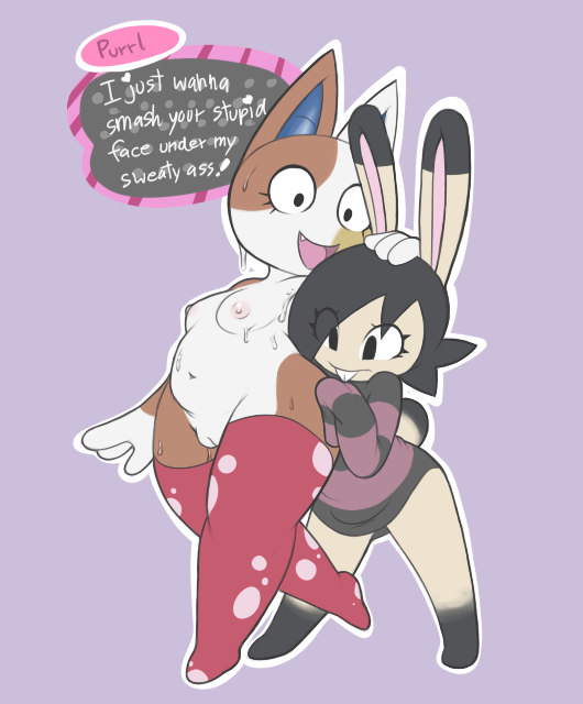 Rule34 – If it exists, there is porn of it / aintsmart, dumbun, purrl (animal crossing) / 152313