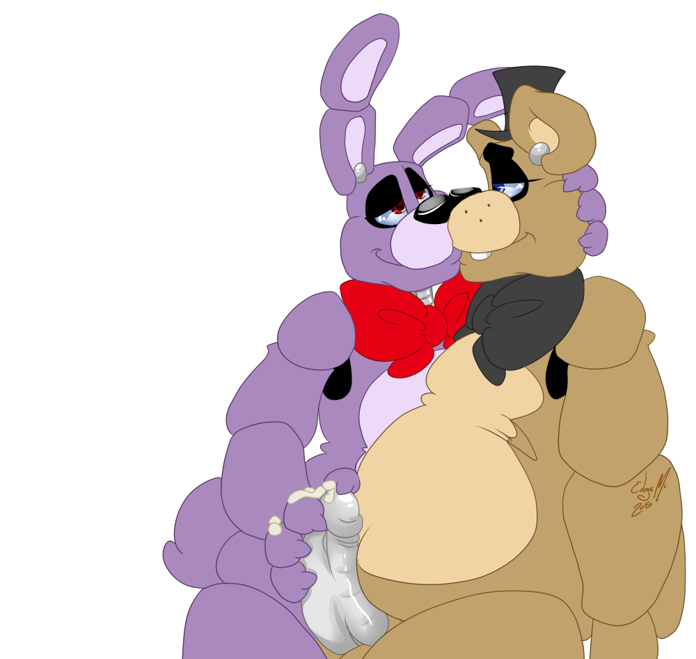Rule34 – If it exists, there is porn of it / unknown artist, bonnie (fnaf), freddy (fnaf) / 152344