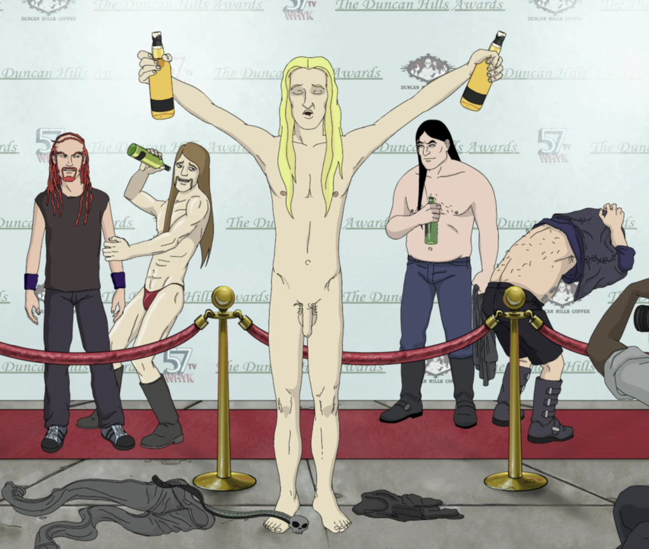 Rule34 – If it exists, there is porn of it / pickles, dethklok, nathan explosion, skwisgaar skwigelf, toki warteeth, william murderface / 152518