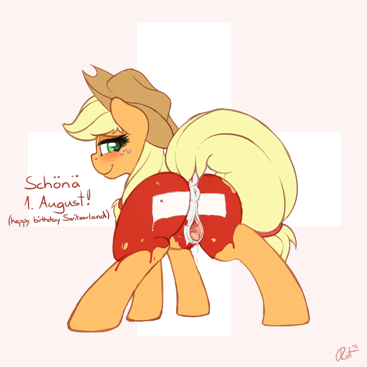 Rule34 – If it exists, there is porn of it / ratofdrawn, applejack (mlp) / 152681