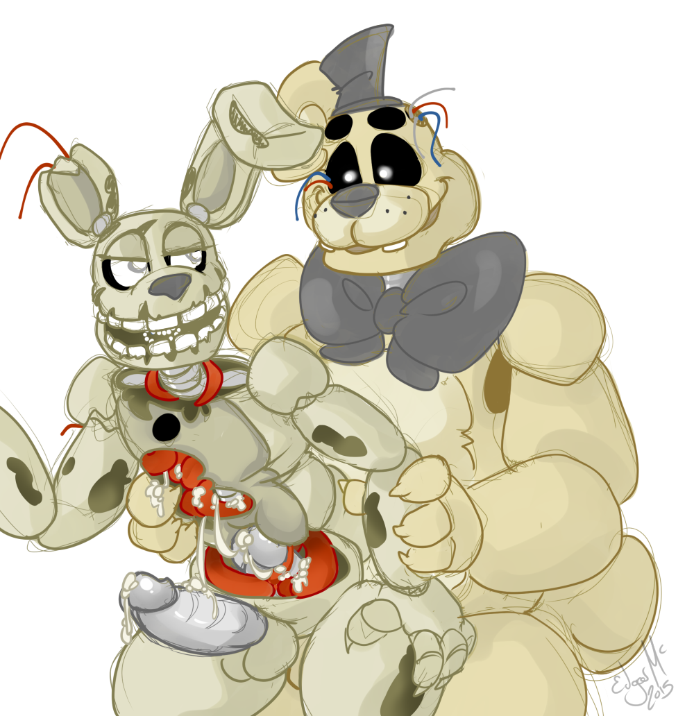 Rule34 – If it exists, there is porn of it / unknown artist, golden freddy, springtrap / 152910