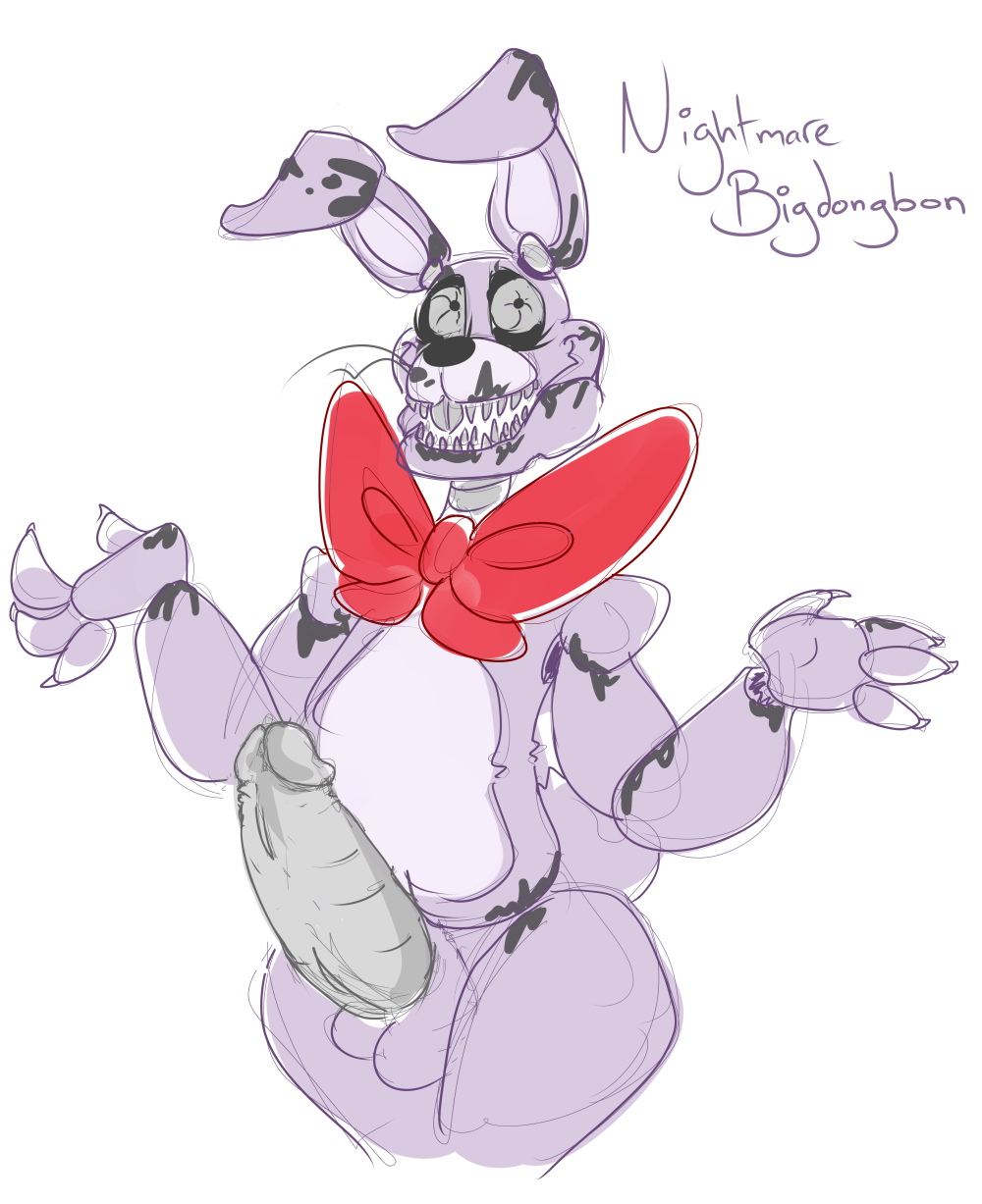 Rule34 – If it exists, there is porn of it / unknown artist, nightmare bonnie (fnaf) / 153078