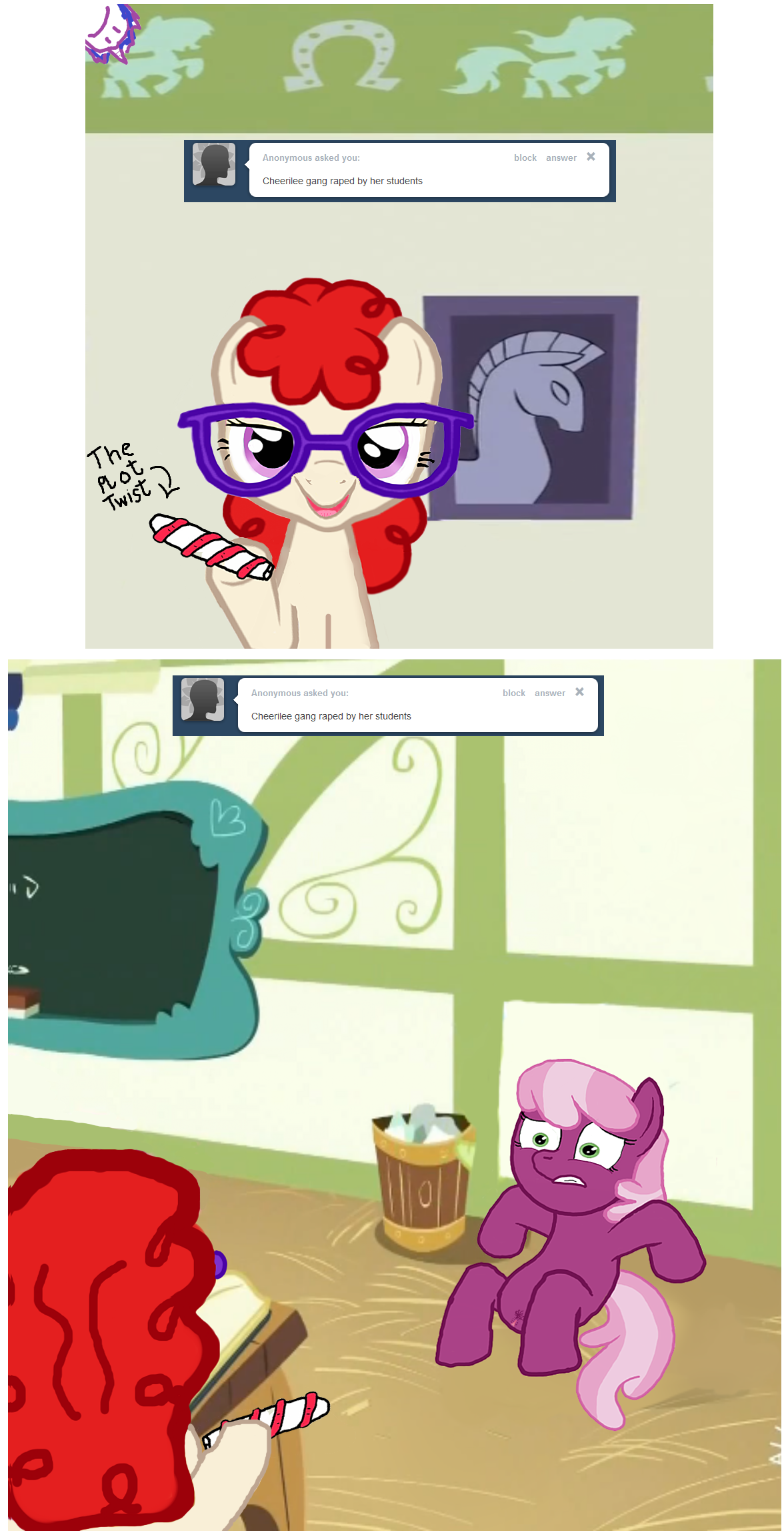 Rule34 – If it exists, there is porn of it / cheerilee, twilight panda, twist (mlp) / 153846