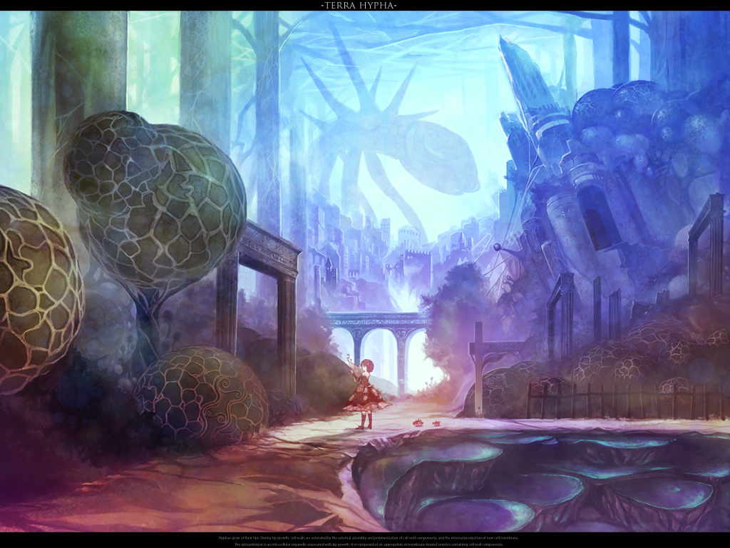 chitose rin, rel, original, bad id, bad pixiv id, 1girl, bridge, city, cityscape, dress, female focus, letterboxed, scenery, solo