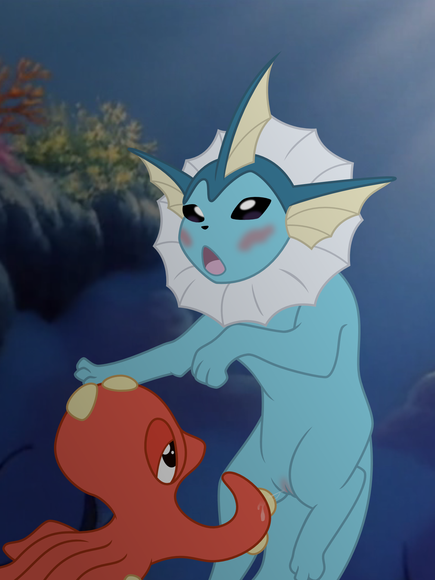 Rule34 – If it exists, there is porn of it / eeveelution, octillery, vaporeon / 154325