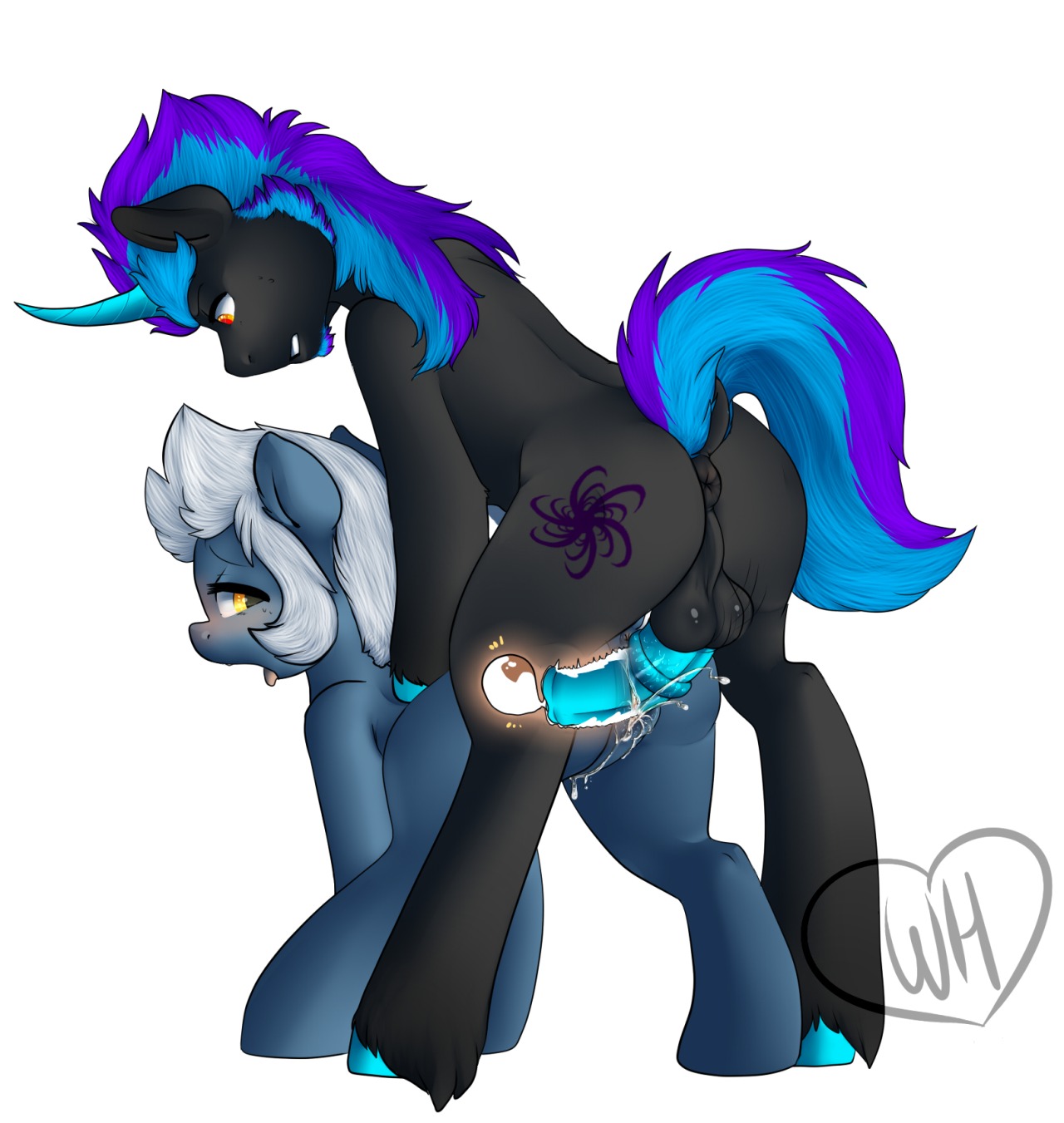 Rule34 – If it exists, there is porn of it / whitehair, original character / 154348