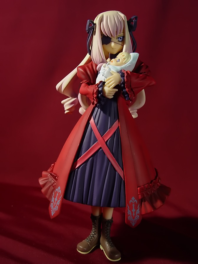 choco (chocolate shop), dorothea (chocolate shop), gothic lolita (choco), gothic lolita mariage, photo (medium), baby, blue eyes, eyepatch, figure, figure (medium), gothic lolita, lolita fashion, ribbon
