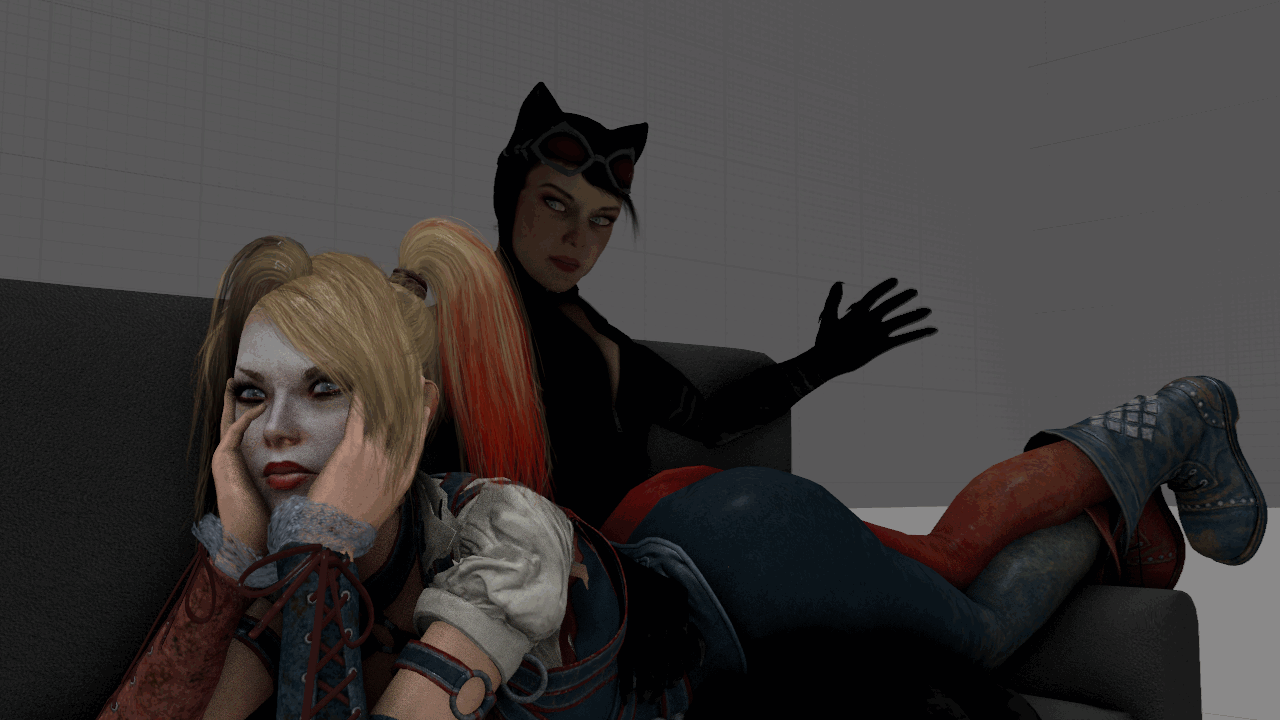 Rule34 – If it exists, there is porn of it / bahow, catwoman, harley quinn / 154522