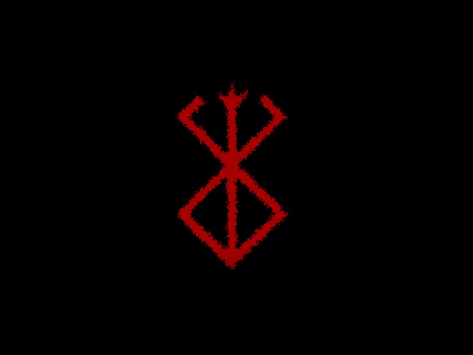 berserk, highres, 1990s (style), black background, brand of sacrifice, no humans, retro artstyle, simple background, symbol