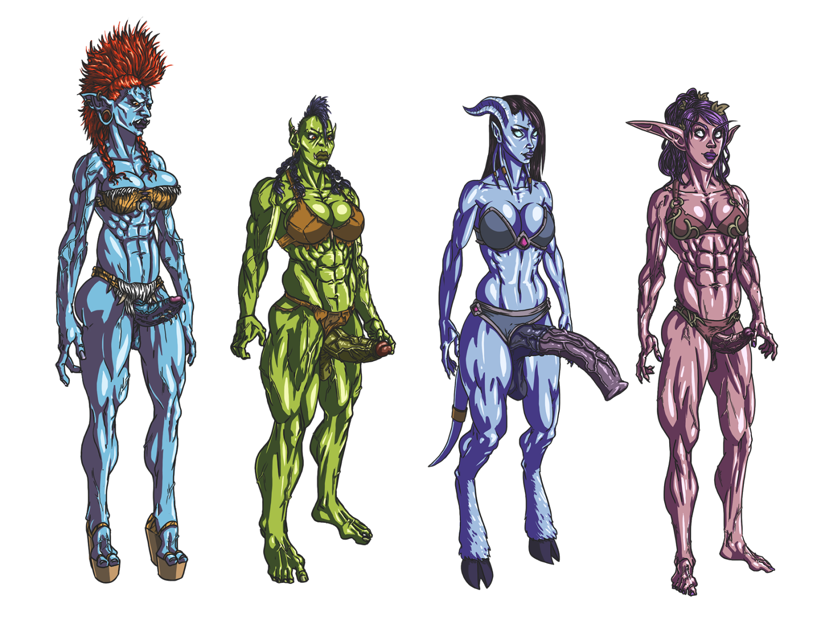 Rule34 – If it exists, there is porn of it / mnogobatko, draenei, night elf / 155192