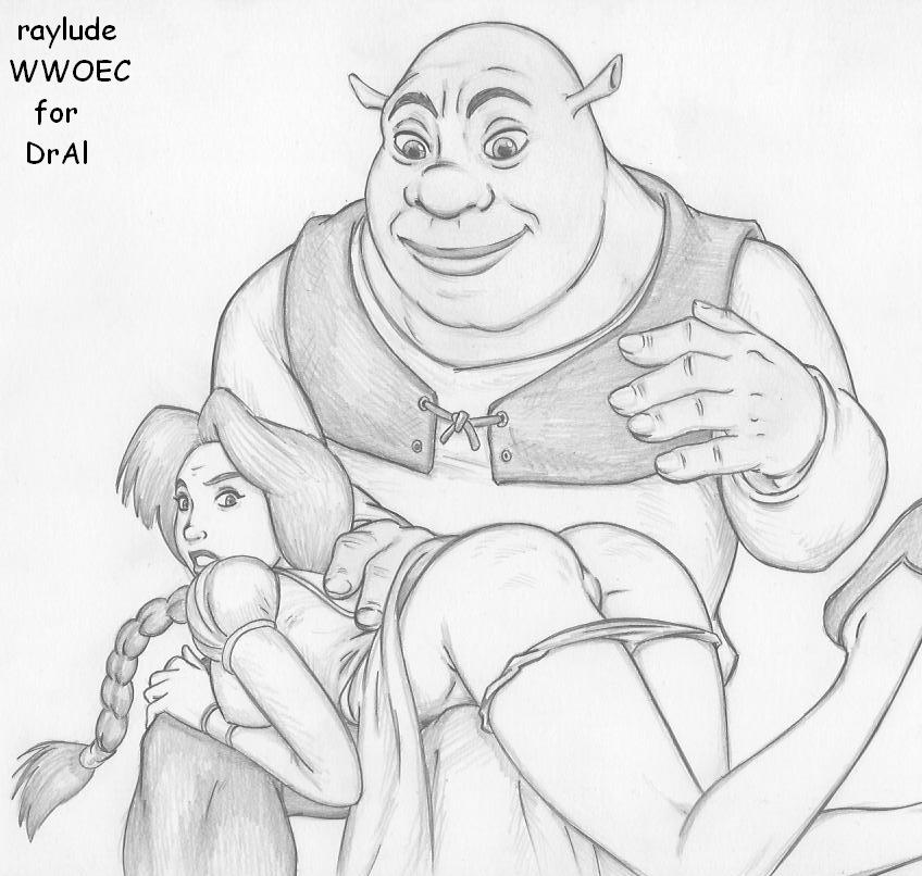 Rule34 – If it exists, there is porn of it / raylude, princess fiona, shrek (character) / 155744