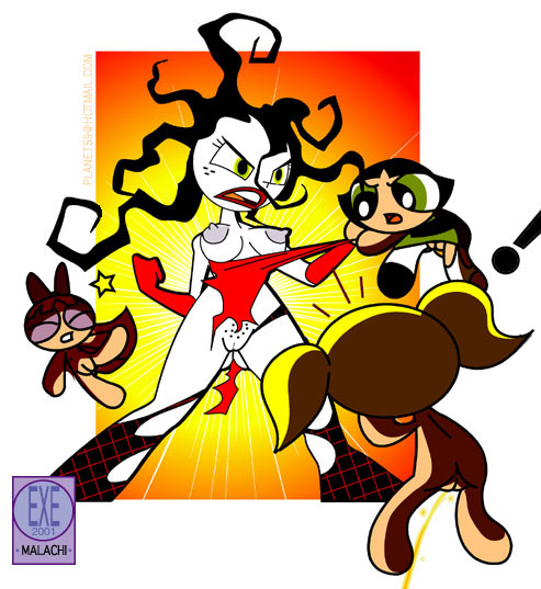 Rule34 – If it exists, there is porn of it / malachi, blossom, bubbles (powerpuff girls), buttercup, sedusa / 156522