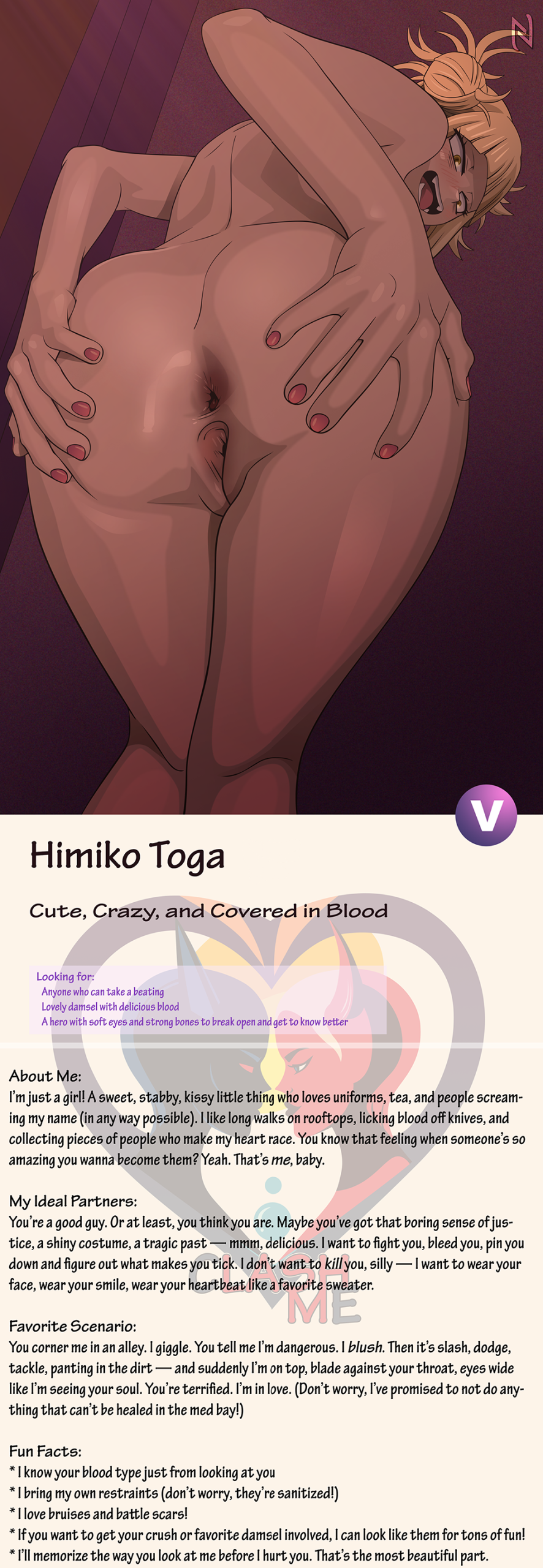 Rule34 – If it exists, there is porn of it / nearphotison, himiko toga / 8663291