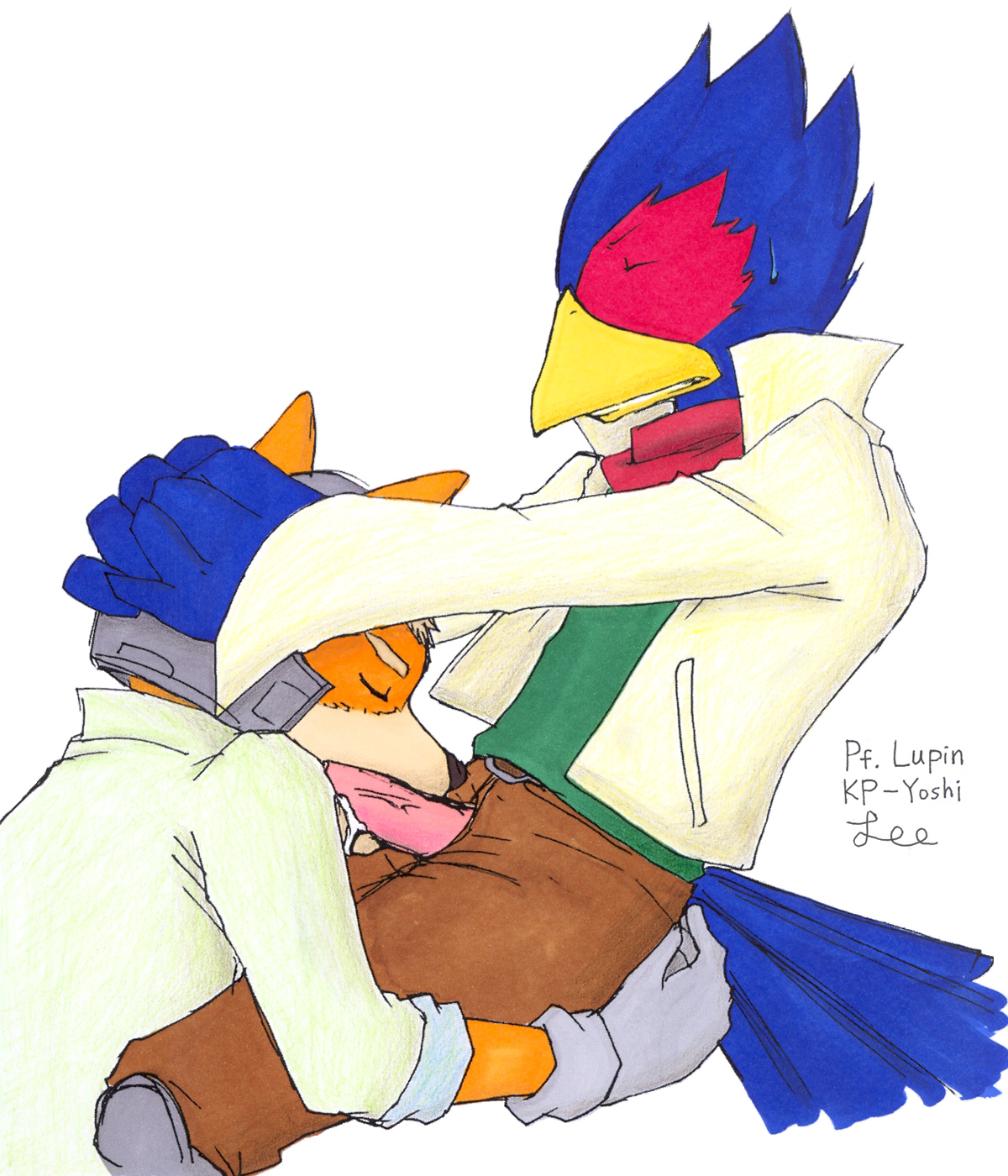 Rule34 – If it exists, there is porn of it / falco lombardi, fox mccloud / 156690