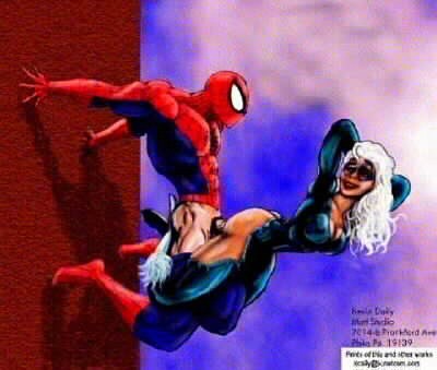 Rule34 – If it exists, there is porn of it / black cat, felicia hardy, spider-man / 156722