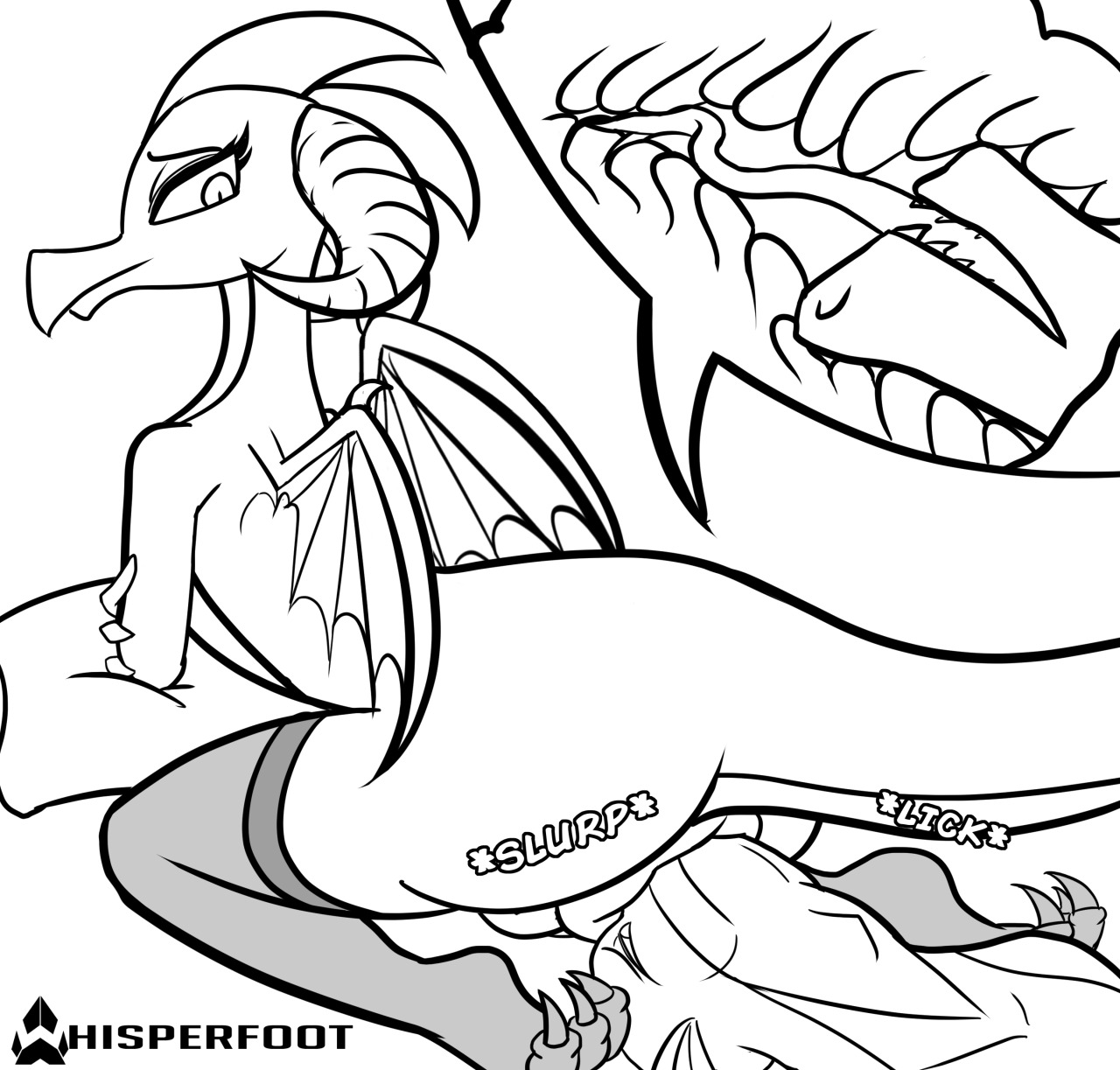 Rule34 – If it exists, there is porn of it / whisperfoot, princess ember (mlp), spike (mlp) / 156761