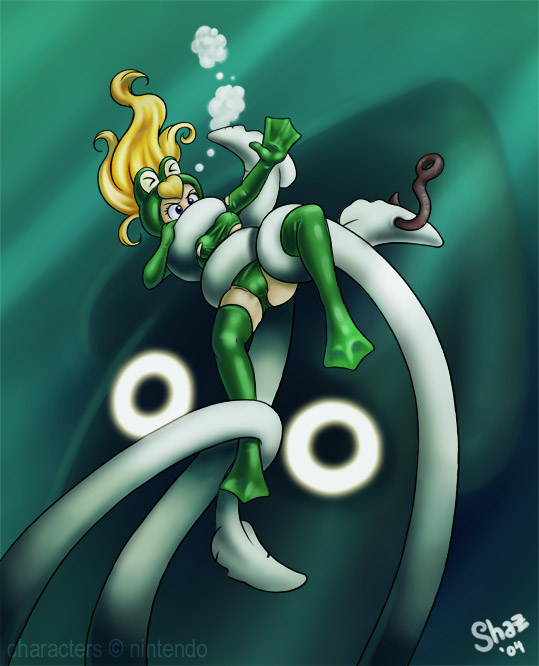 Rule34 – If it exists, there is porn of it / ayvuir blue, blooper, princess peach / 157423