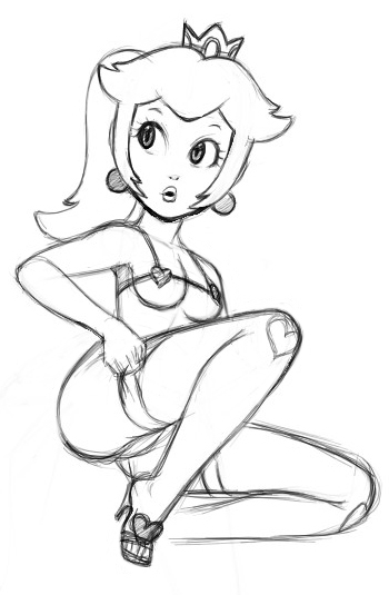 Rule34 – If it exists, there is porn of it / legoman, princess peach / 157444